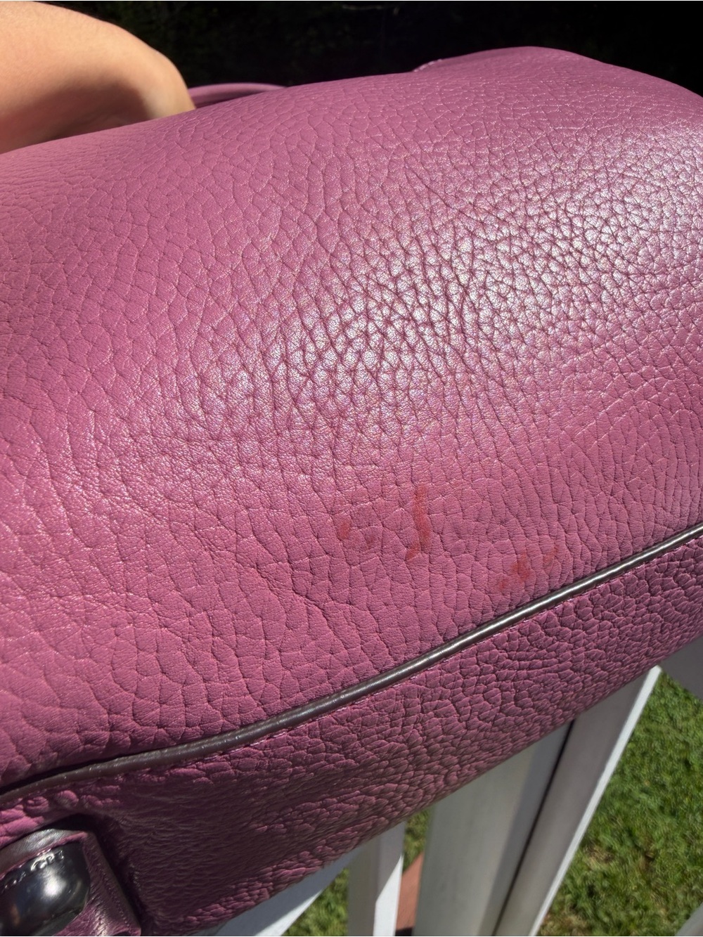 Coach 1941 Rogue 31 Primrose Pink Glovetanned Pebble Leather Bag 38124 - Picture 6 of 13